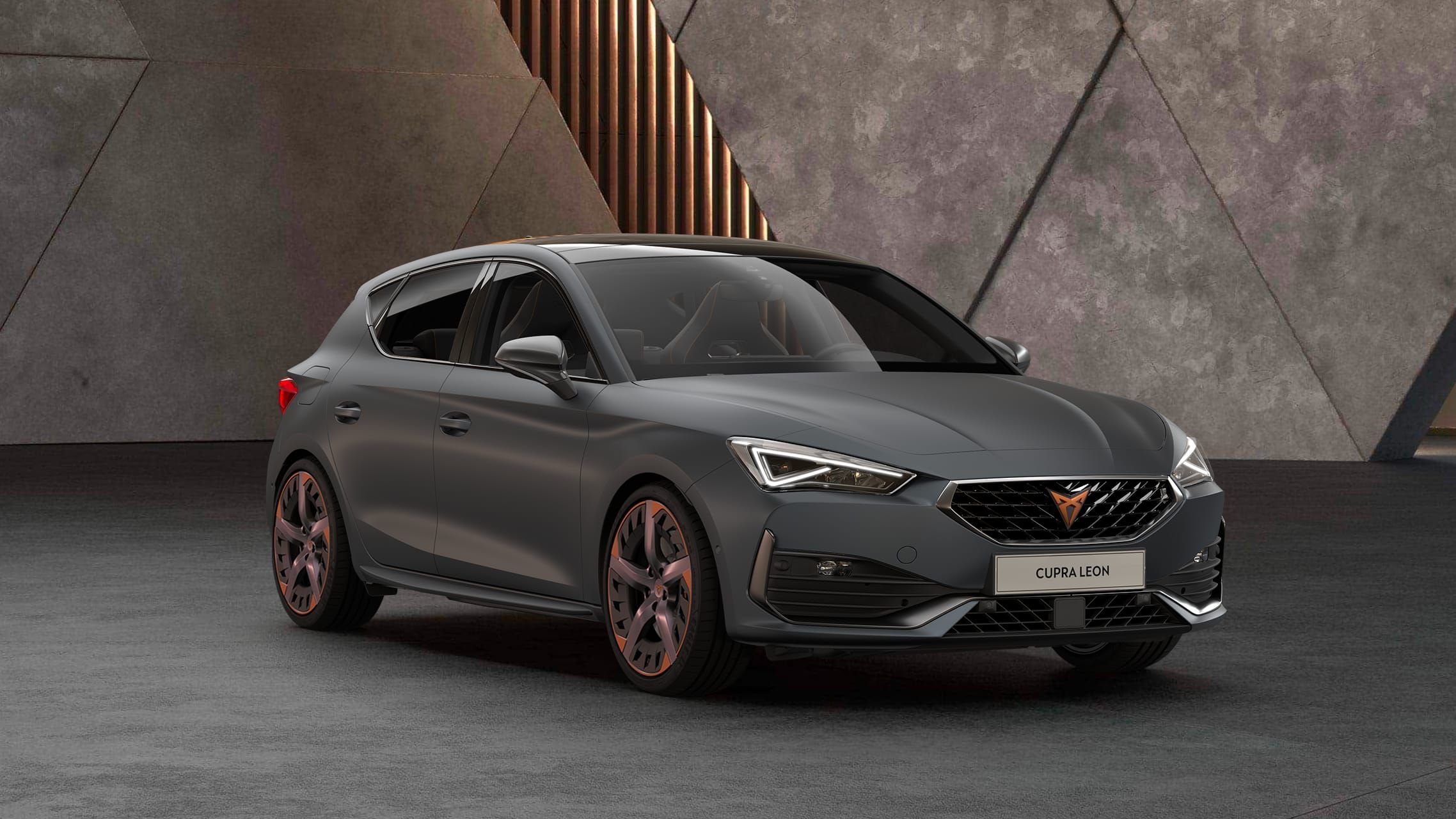 CUPRA Leon: передня частина крупним планом