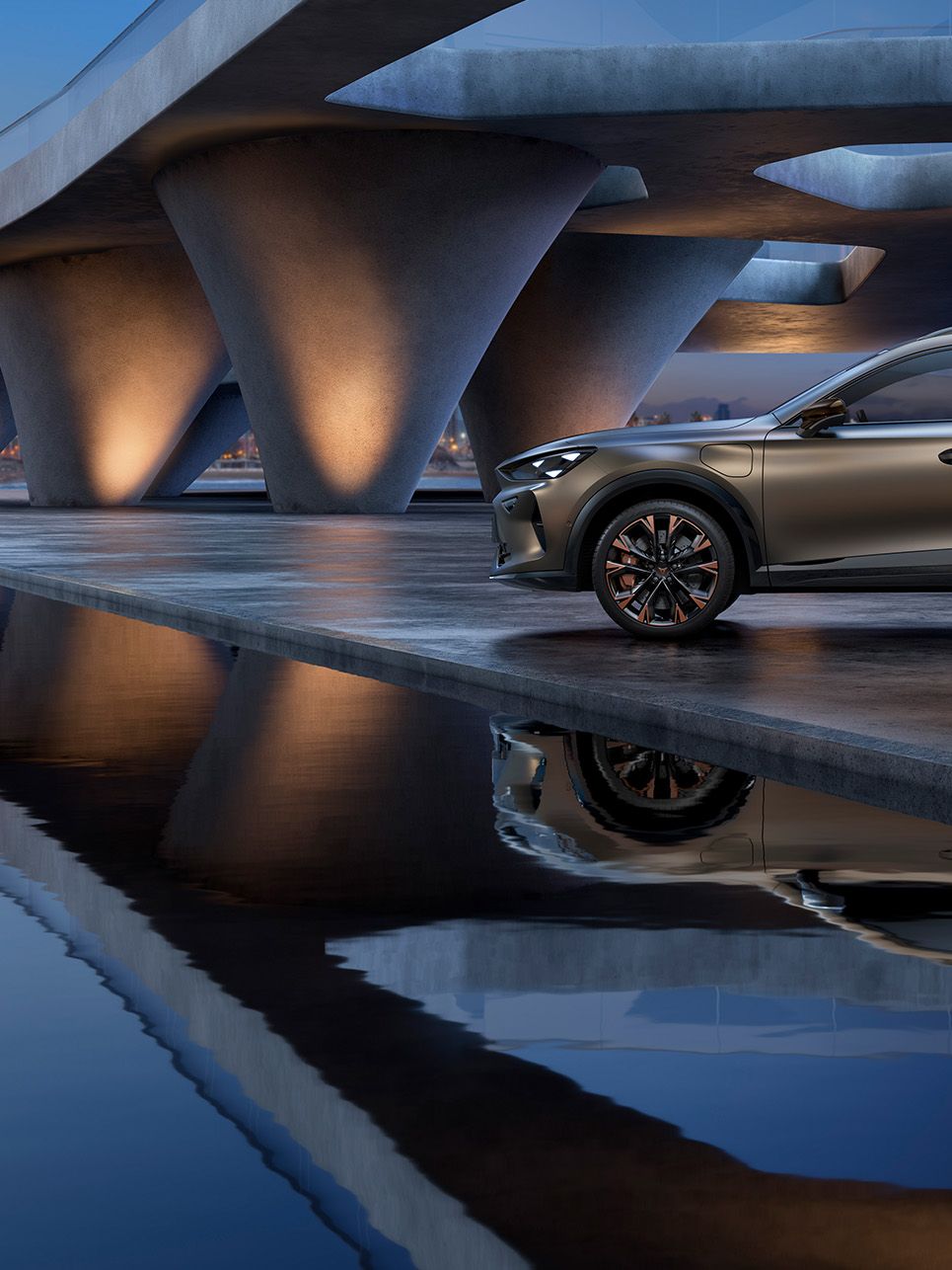 Seitenansicht des CUPRA FORMENTOR