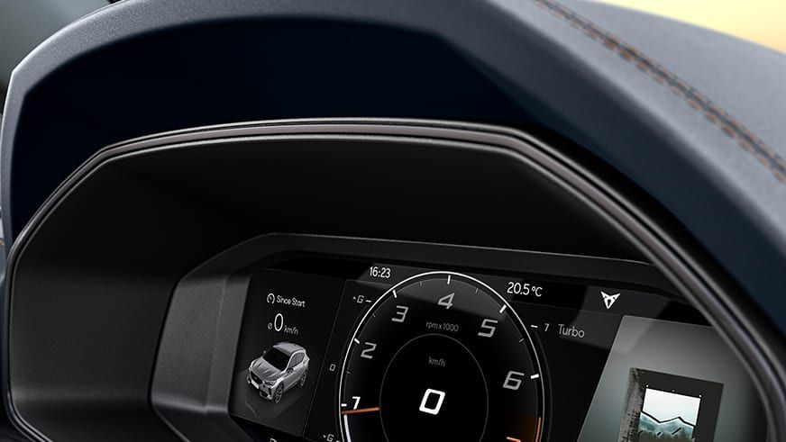 CUPRA Formentor digitales Cockpit