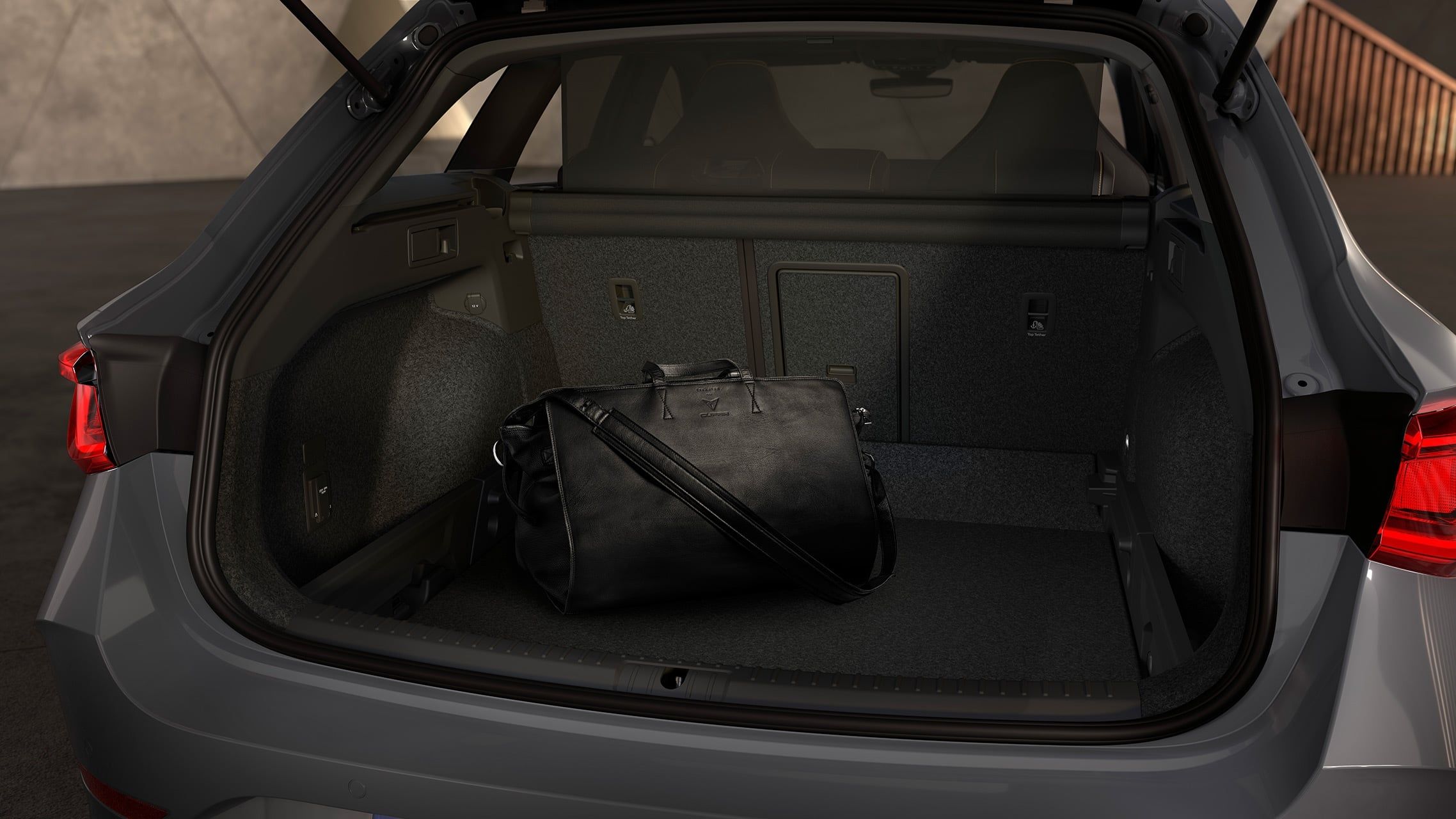 CUPRA Leon універсал: вигляд багажного відсіку