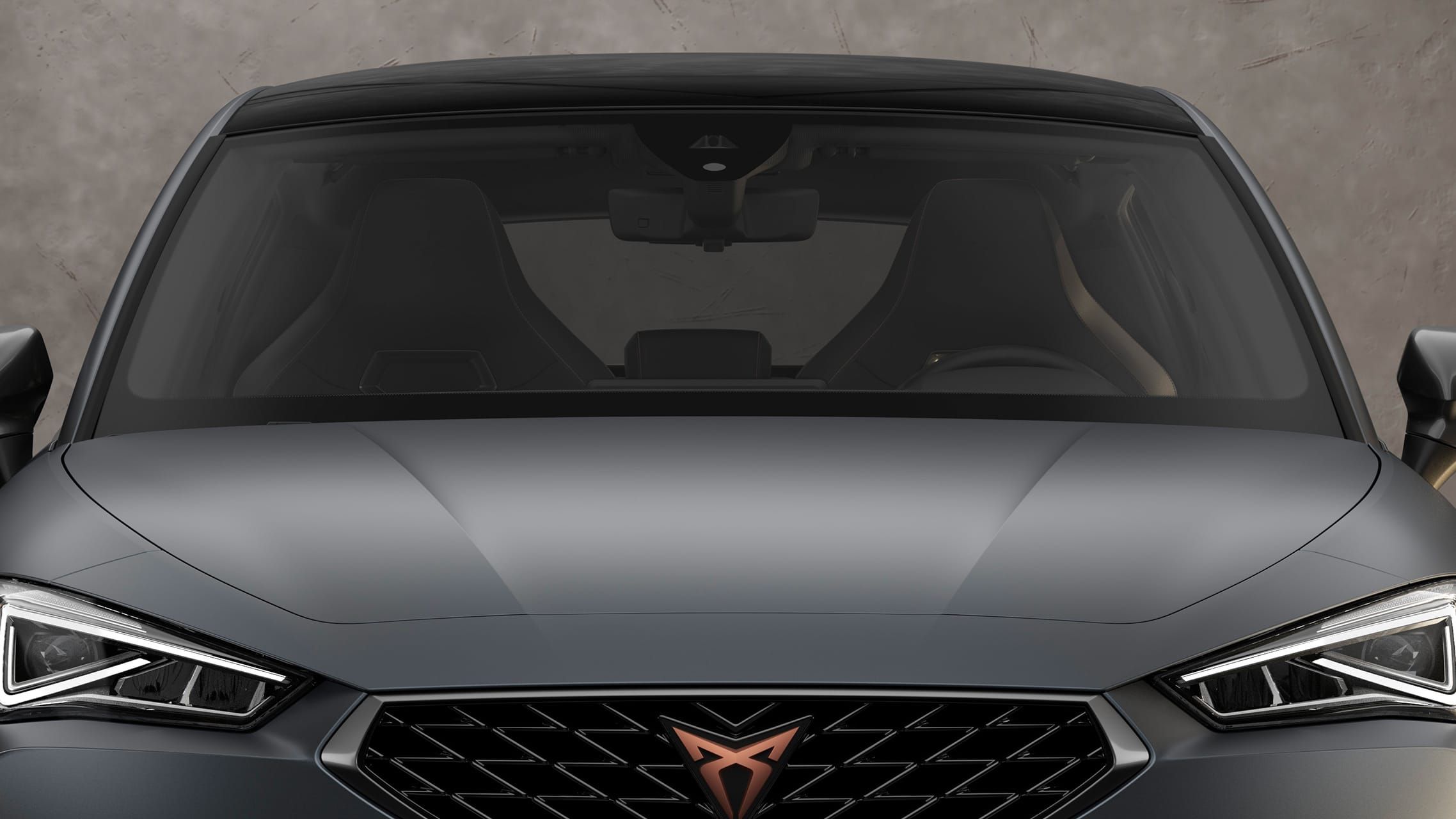 CUPRA Leon універсал: вигляд спереду крупним планом 