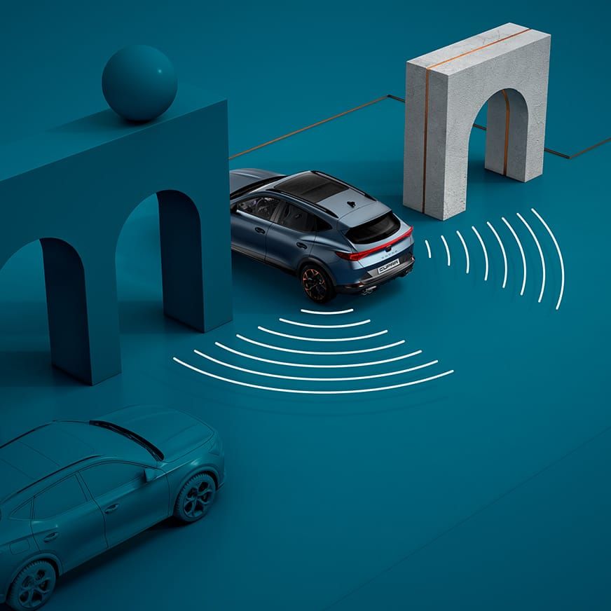 Darstellung Rückfahrassistent