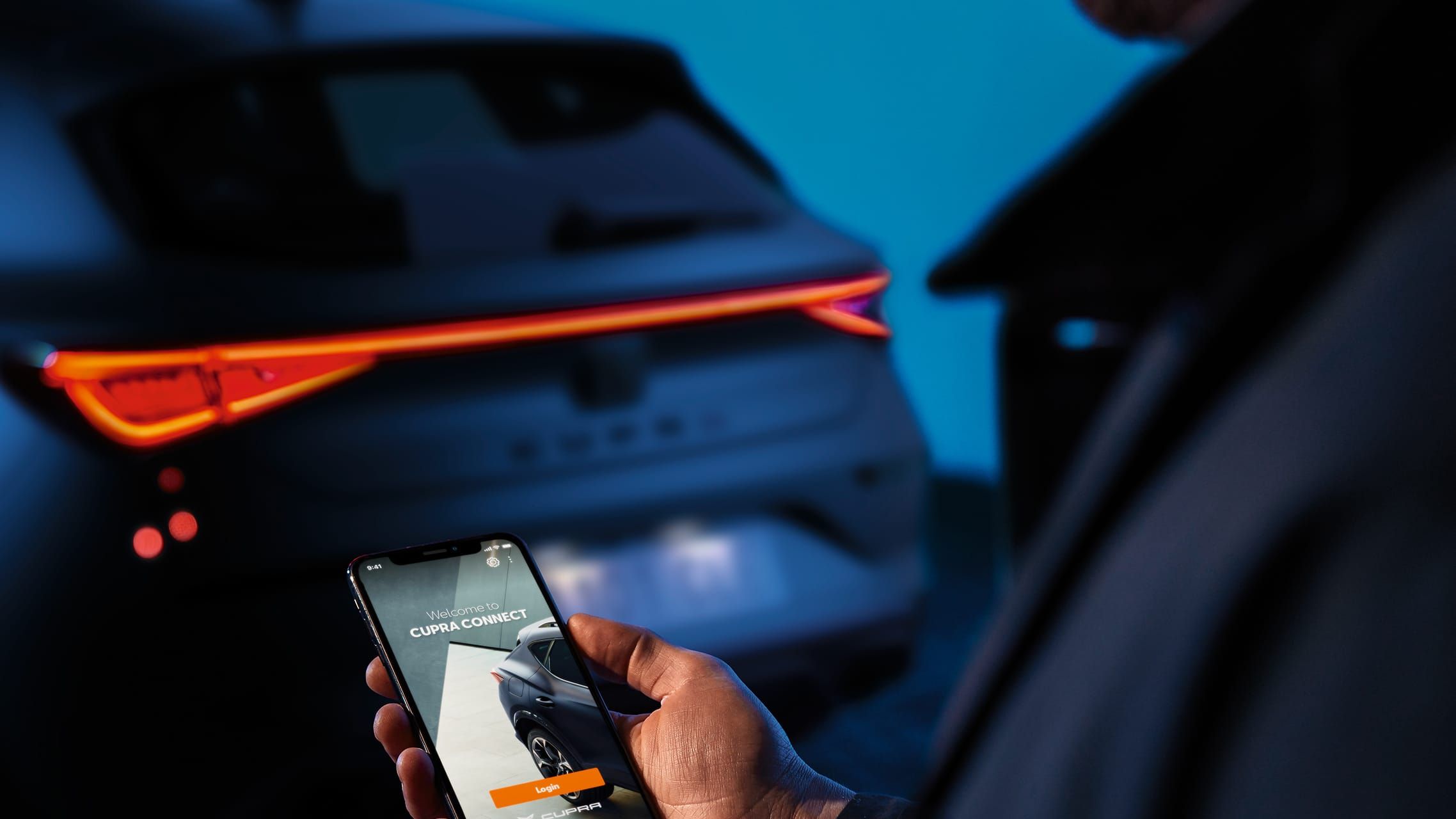 Регулювання температури зі смартфону за допомогою додатка CUPRA